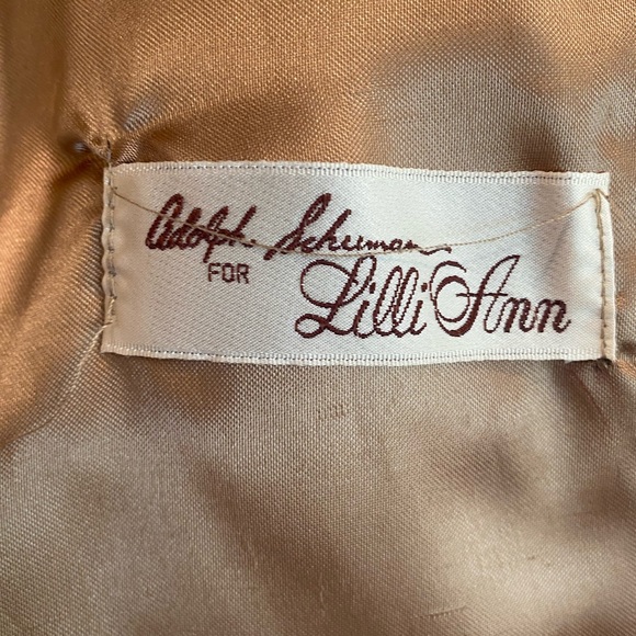 Vintage faux fur Adolph Schuman for Lilli Ann coat - Picture 3 of 10